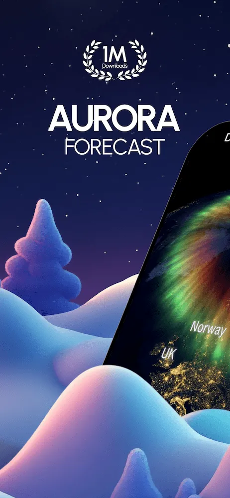 AuroraMe aurora forecast app